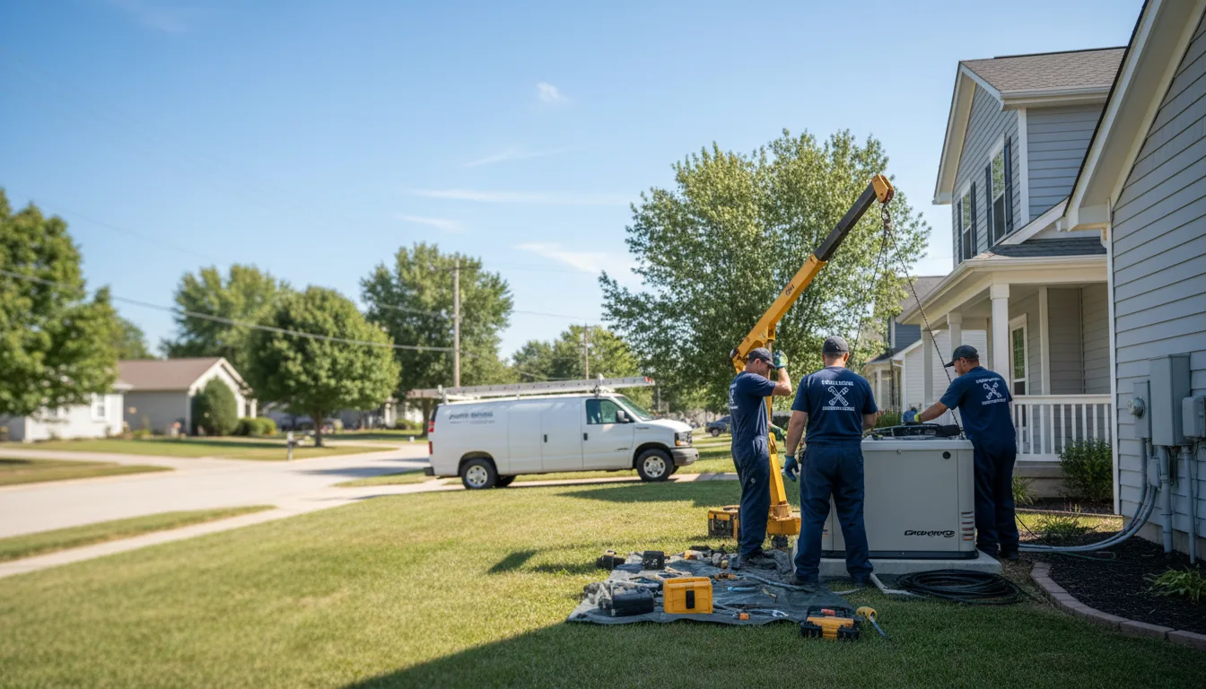 Generator Installation in Shabbona, IL near me